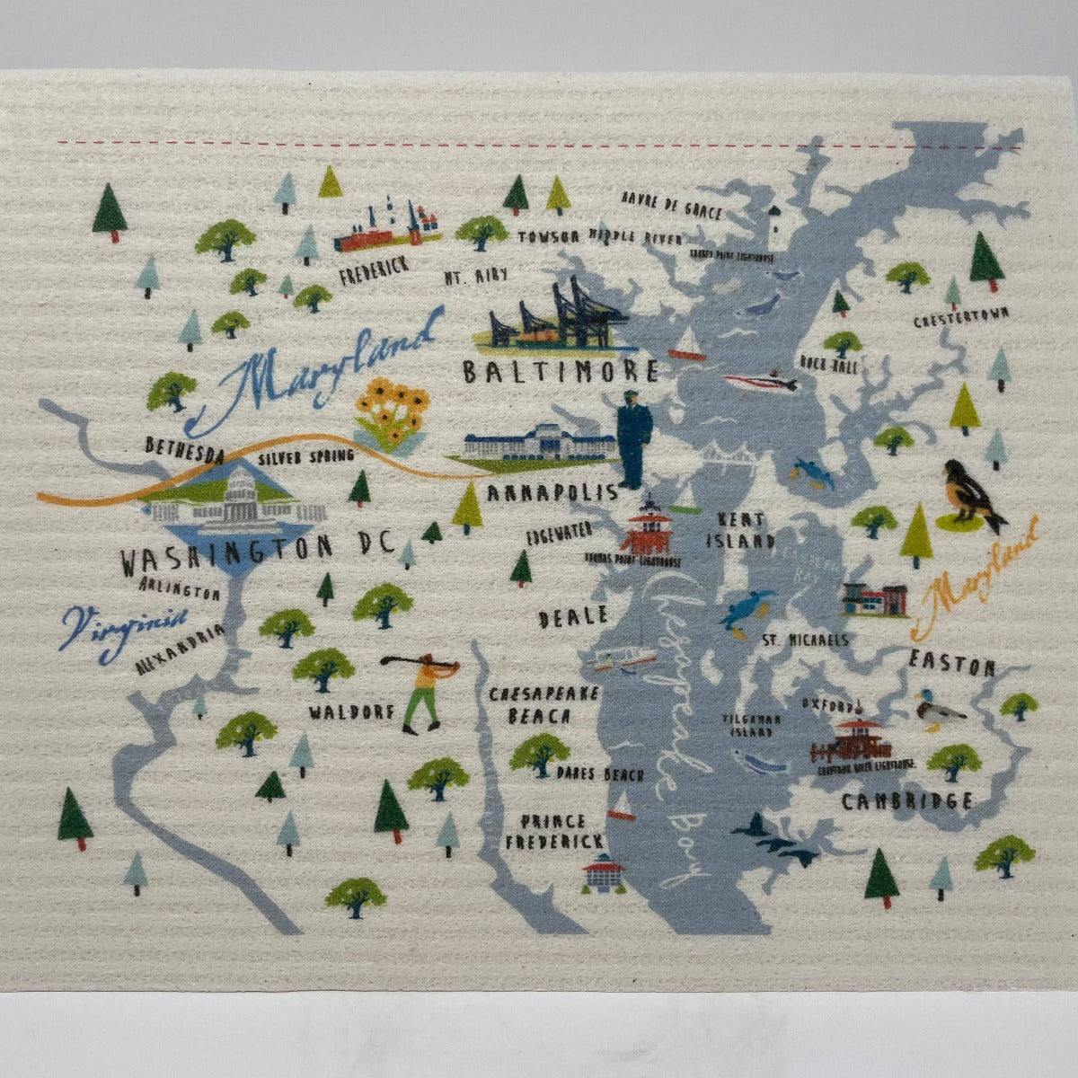 chesapeake bay swedish towel