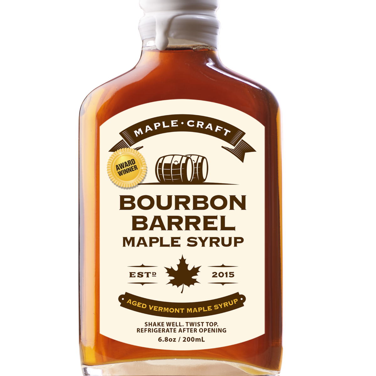 Bourbon Barrel Maple Syrup