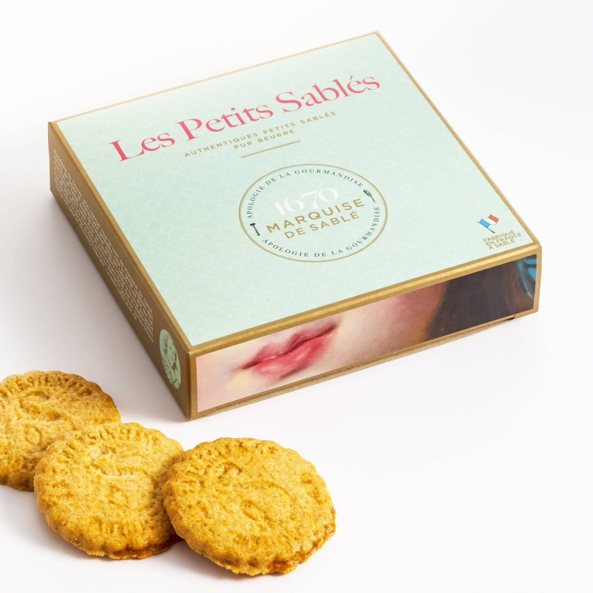 French butter plain shortbread cookies