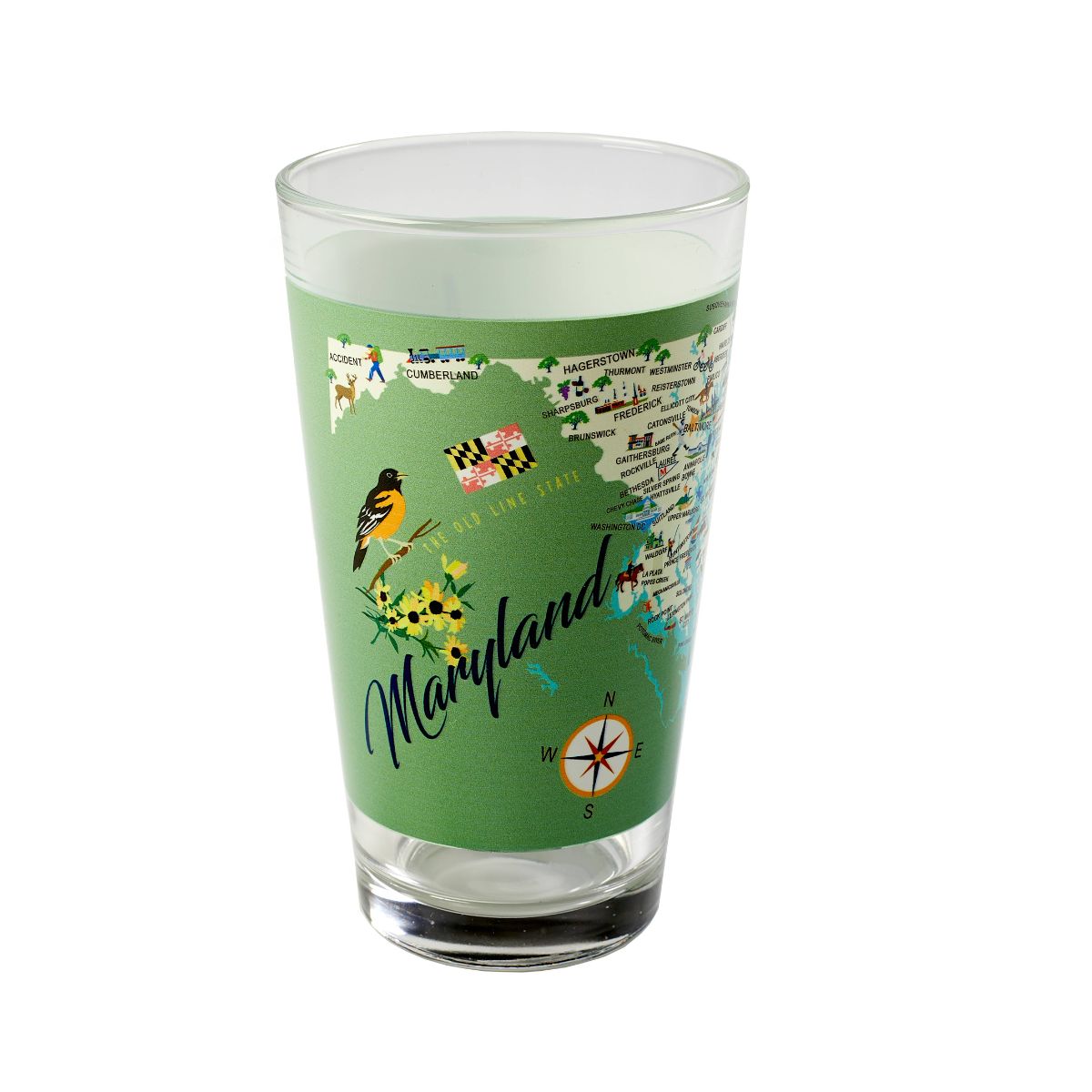 Maryland  Pint Glass