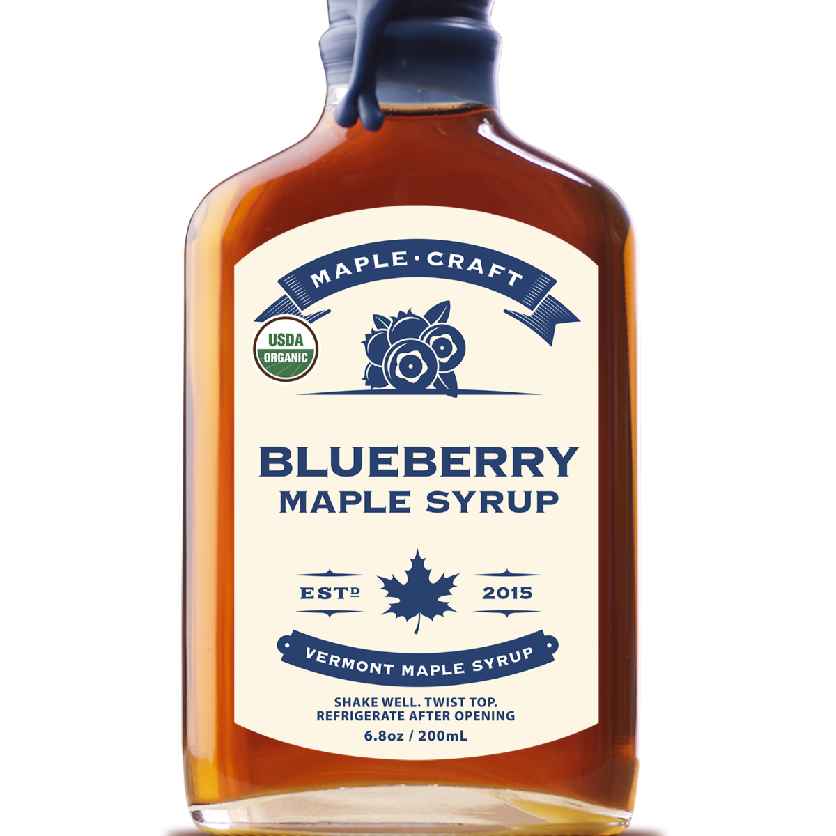 Organic Blueberry Maple Syrup