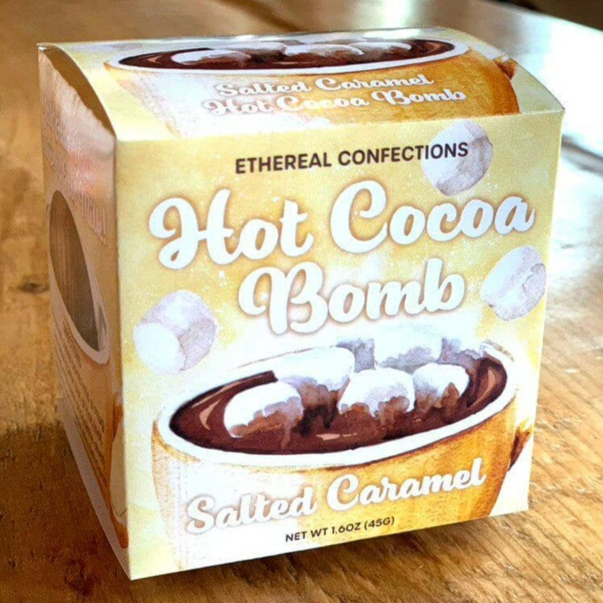 Salted Caramel Hot Cocoa Bomb