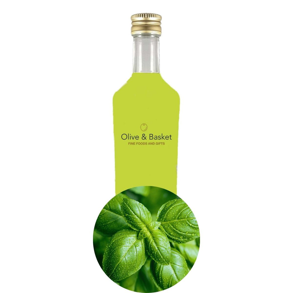 Infused Extra Virgin Olive Oil | Basil | 1 Gallon / 3.8 Liters