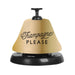 champagne bell, perfect gift for the champagne lover, olive and basket