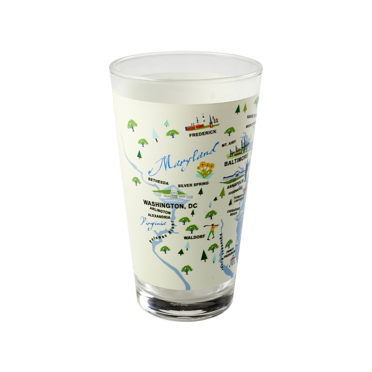 Chesapeake Bay Pint Glass