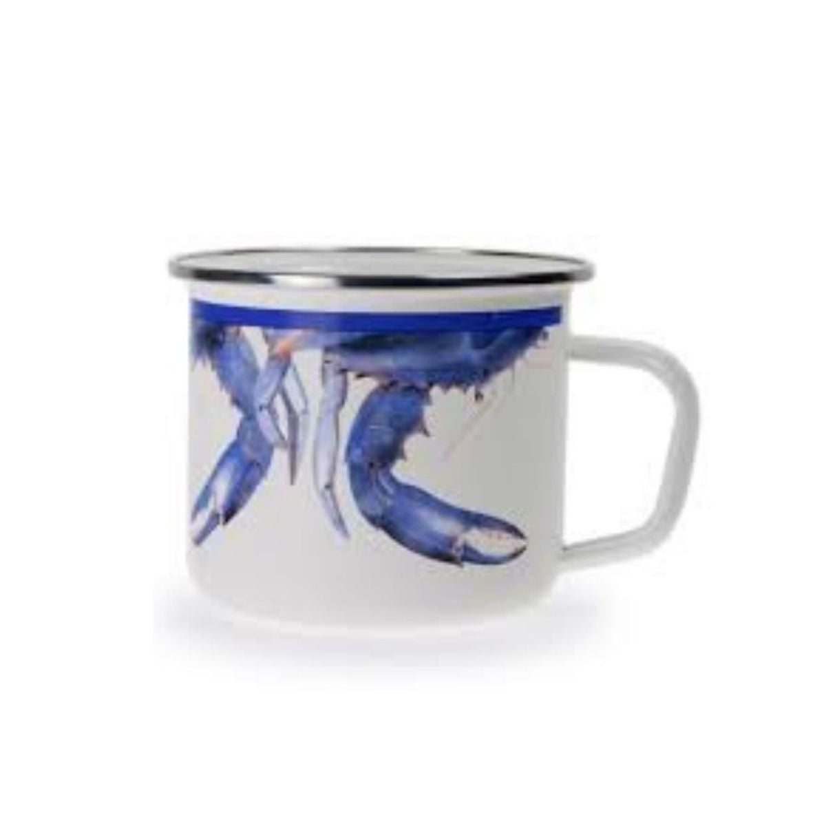 blue crab mug