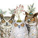 holiday hoot lunch napkins