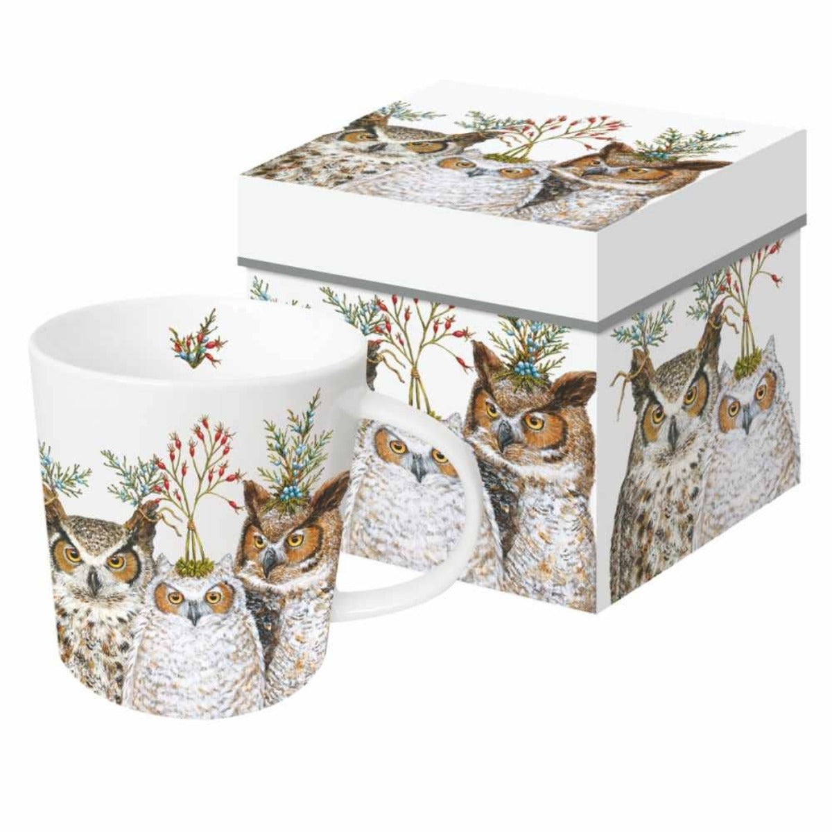 Holiday Hoot- Mug in Gift Box