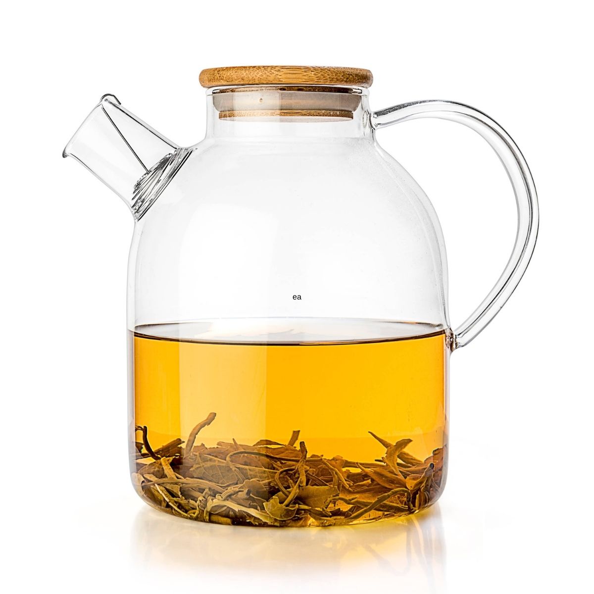tea pot/kettle for loose tea, tealyra, olive and basket